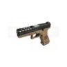 G17 Armorer Works Custom Hex-Cut - tan